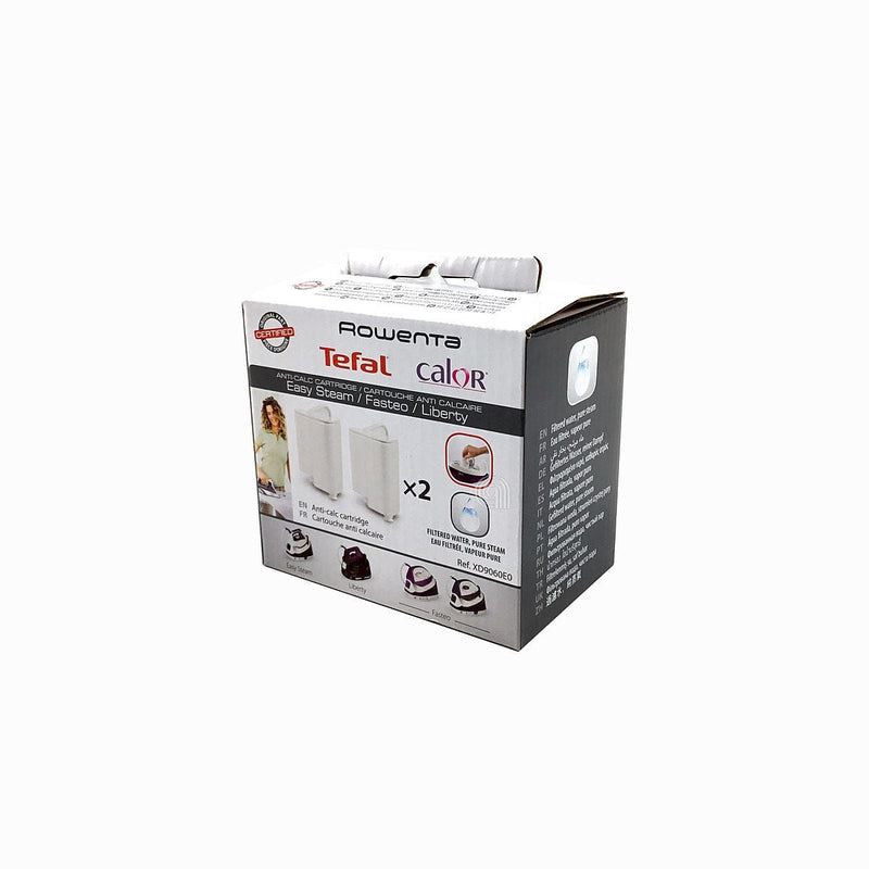 filtre anticalcaire original pour fer à repasser Rowenta XD9060E0 pack de 2