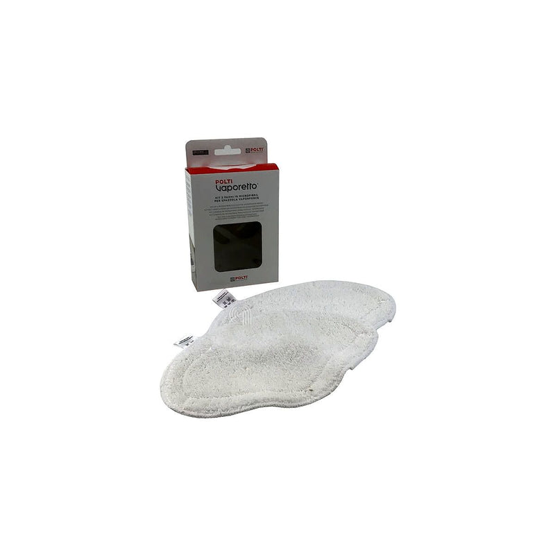 Ensemble de 2 chiffons pour brosse aspirateur vapeur Polti PAEU0332