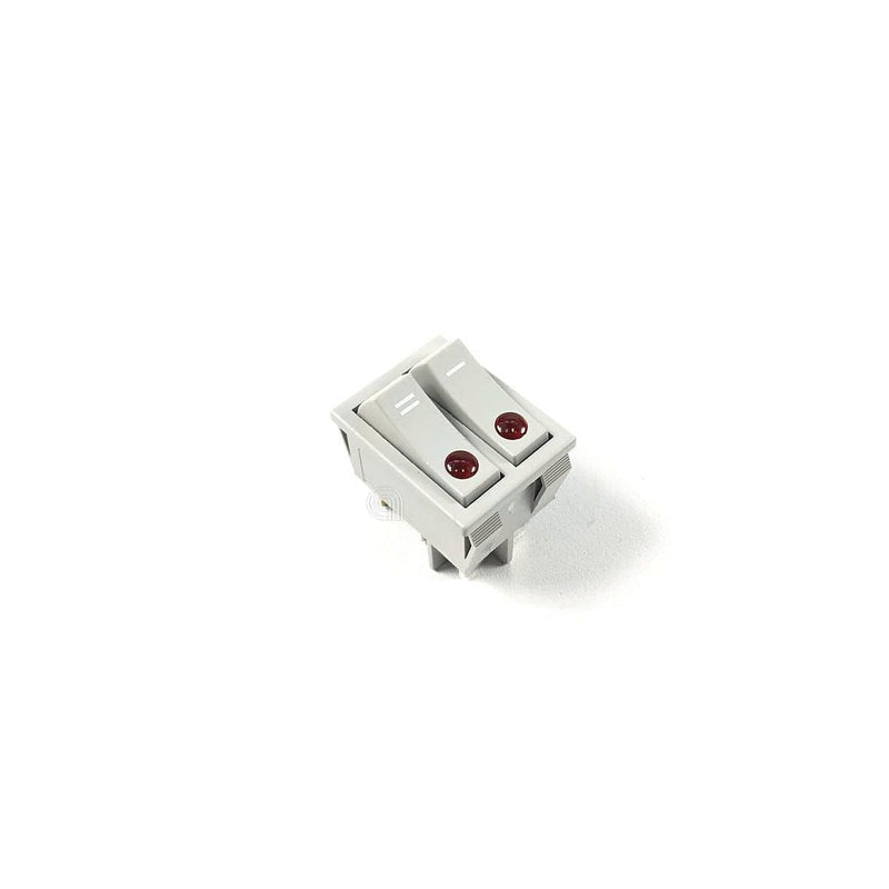 Interrupteur double lumineux De Longhi 5108007800 pour radiateur