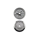 BRÛLEUR RAPIDE EN ALUMINIUM AVEC PLAQUE À TROU RICAMBI CUCINA