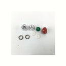 Ensemble de bouton interrupteur rouge et vert pour Kenwood et De Longhi