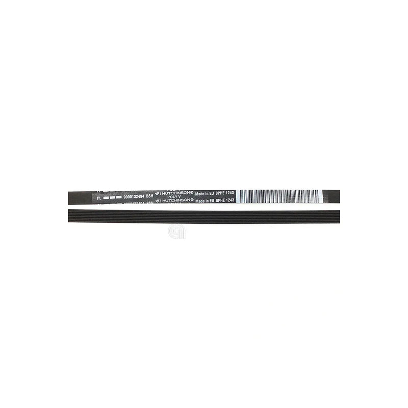 courroie H8 1243 Poly-V originale Bosch lave-linge 00661725