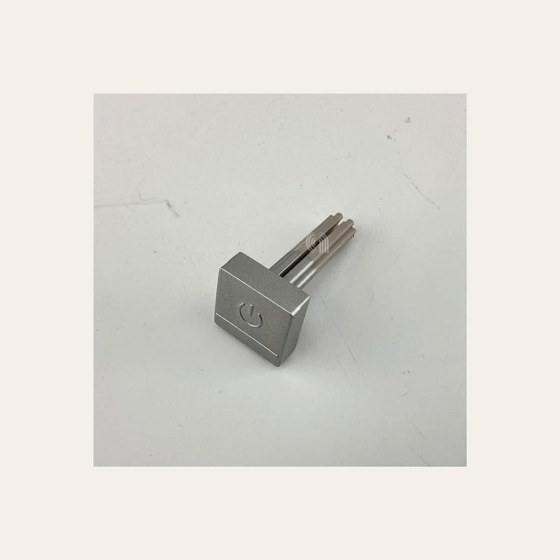 Bouton on/off inox pour lave-vaisselle Smeg ST08 code 766412048
