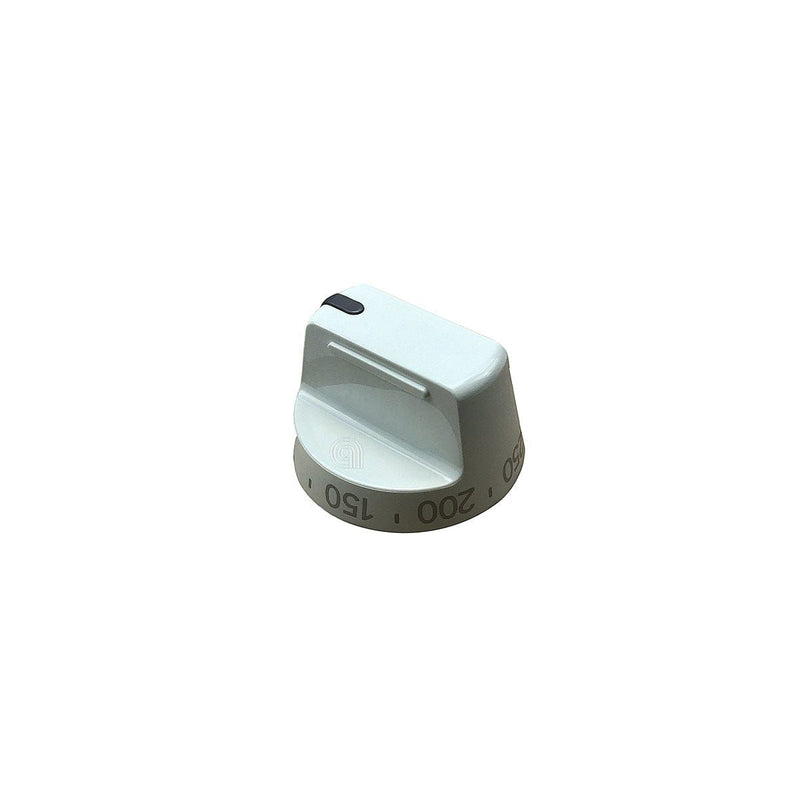 Bouton cylindrique thermostat blanc pour Gorenje 703656