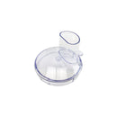 couvercle original pour verre hachoir moulinex ms-651808 transparent