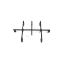 Grille noire deux feux Whirlpool compatible C00520951
