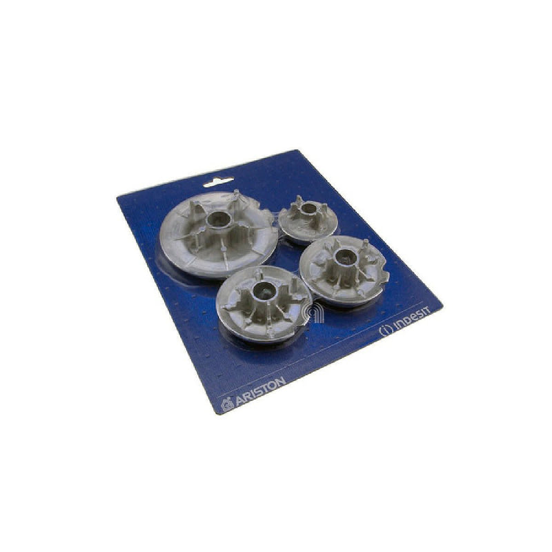 kit de brûleurs 4 feux pour cuisinière Whirlpool Indesit C00065933