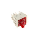 Interrupteur double pour lampe 250V compatible De Longhi 5185001200