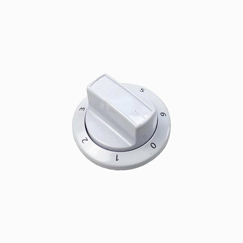 Manette de commande blanche pour four Beko 250315075 Indesit C00915972