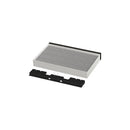 Filtre à charbon rectangulaire original pour hotte Bosch 00703606