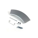 Ensemble manille porte originale lave-linge Electrolux 4055186482 argent
