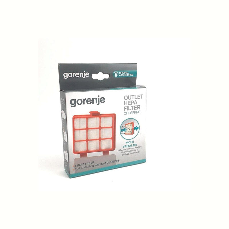 Filtre original aspirateur Gorenje code 680182 OHFGPRO