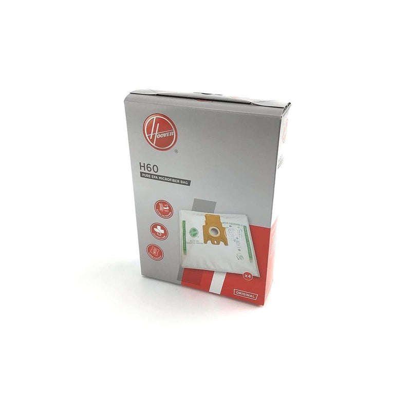 Ensemble de 4 sacs d'origine pour aspirateur Hoover H52 H60 CANDY