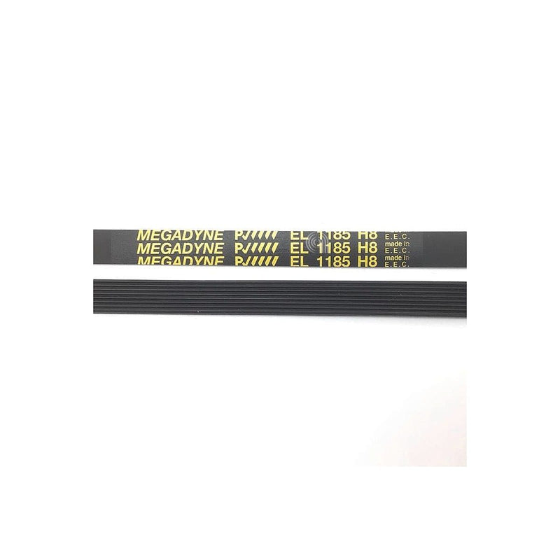 Courroie H8 1185 EL Poly-V originale pour lave-linge Whirlpool Indesit