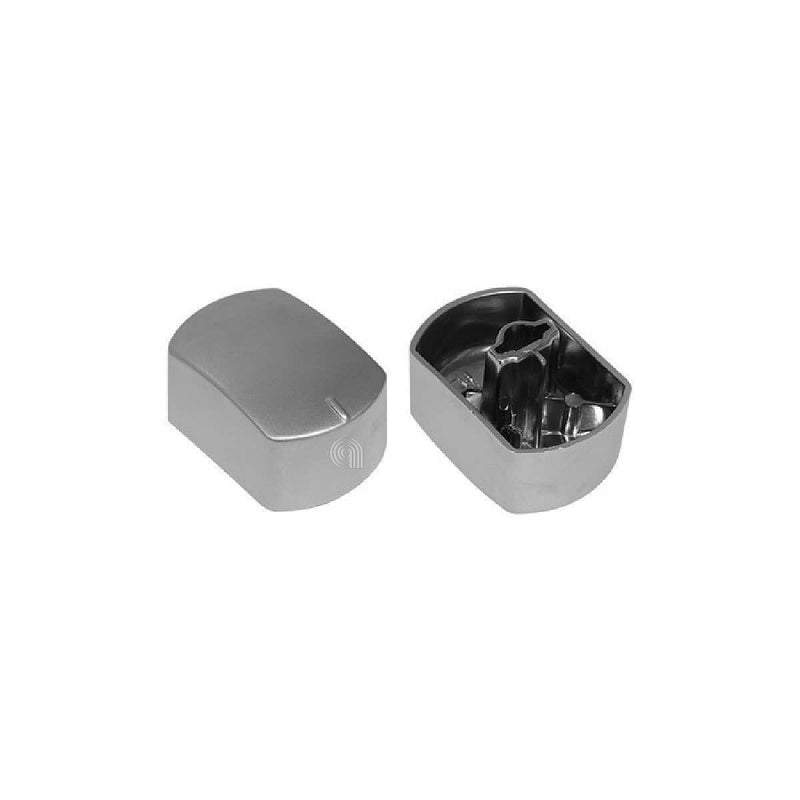 Manette chromée pour four compatible Whirlpool Indesit Ariston Hotpoint