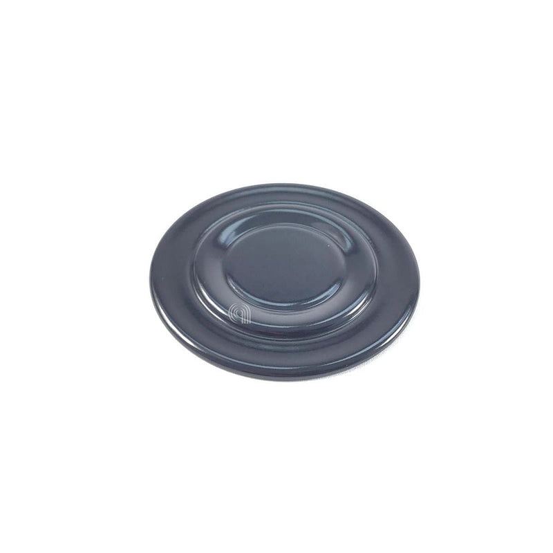 Couvercle de brûleur droit noir vitrifié Whirlpool 481010714675