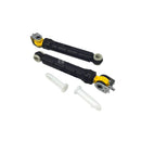 Ensemble de 2 amortisseurs avec goupilles 120N pour lave-linge Whirlpool original
