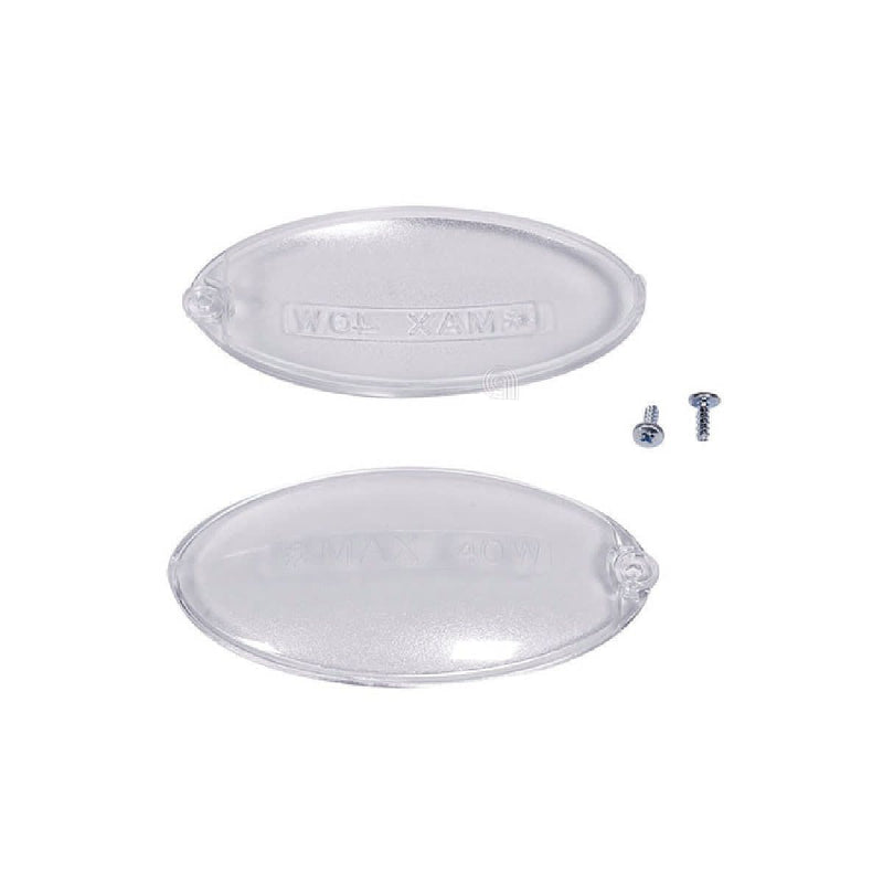 Kit 2 pièces diffuseur de lumière pour hotte Smeg 692831966 762831380