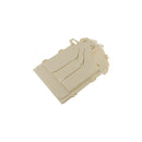 Siège de couvercle avec fermeture Candy pièce de rechange lave-linge 41038265