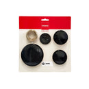 SMEG, AIRLUX - Ensemble Éteignoir de Flamme et Petit Plateau pour Table de Cuisson - AST-55605003