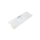 Porte en verre pour réfrigérateur Whirlpool Indesit 397x141x26 mm