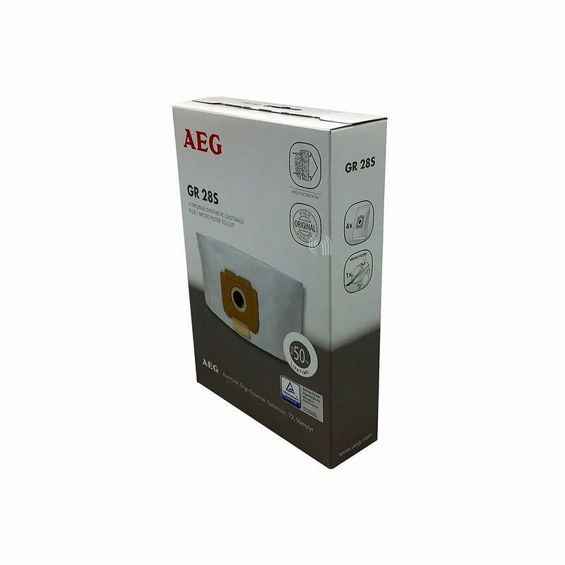 Ensemble de 4 sacs et 1 filtre original pour aspirateur Electrolux AEG