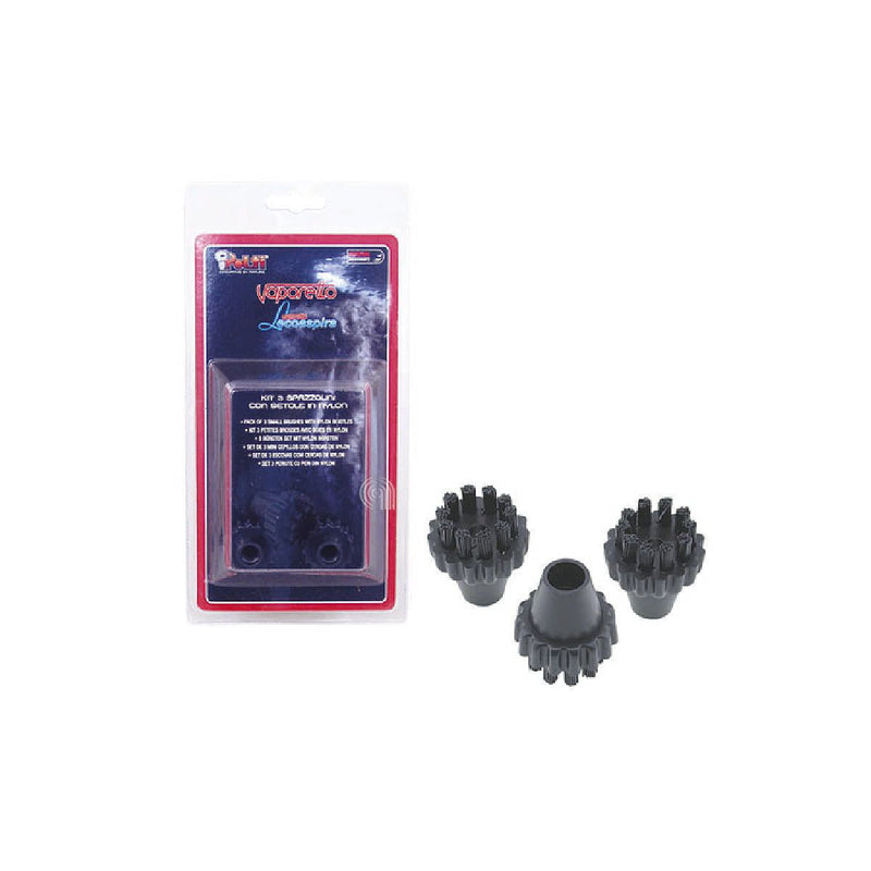 Ensemble de brosses rondes originales pour vaporetto Polti M0005220
