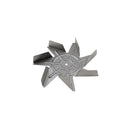 Ventilateur en aluminium 7 pales pour SMEG 140 mm 039290121