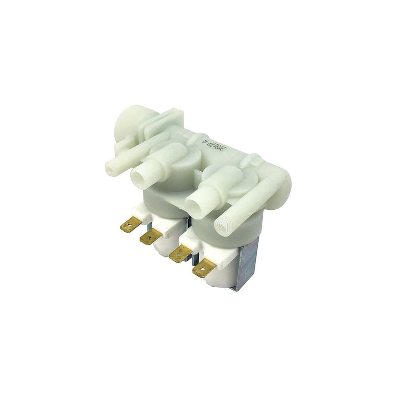 Électrovanne 2 voies 90° pour lave-linge Whirlpool et Indesit