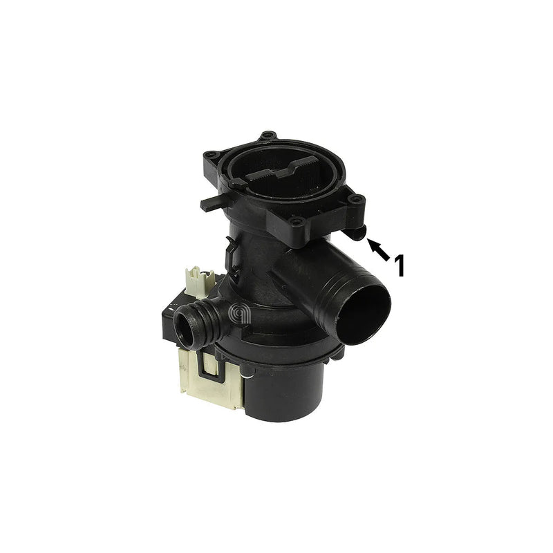 WHIRLPOOL, BAUKNECHT, INDESIT, MAYTAG, IGNIS, LADEN, PRIVILEG, V-ZUG, MIOSTAR - Pompe de vidange pour lave-linge - 480111101394