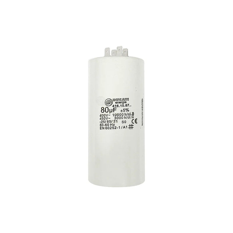 UNIVERSAL - Condensateur de démarrage moteur lave-linge 80µF - AST-00230423