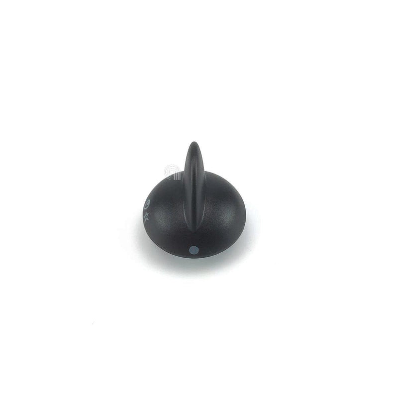 manette type Rex noire diamètre 6 mm compatible Ricambi Cucina M4455