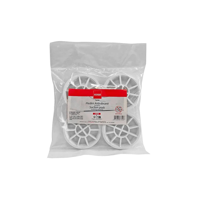 Kit 4 pieds anti-vibration pour lave-linge Mondo Whirlpool Electrolux
