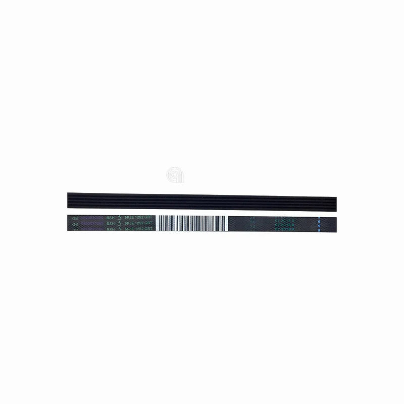 Courroie Poly-V J5 1252 originale pour lave-linge Bosch et autres marques