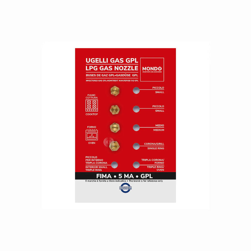 UNIVERSALE MONDO - Buses de gaz GPL pour plaque de cuisson - AST-00537520