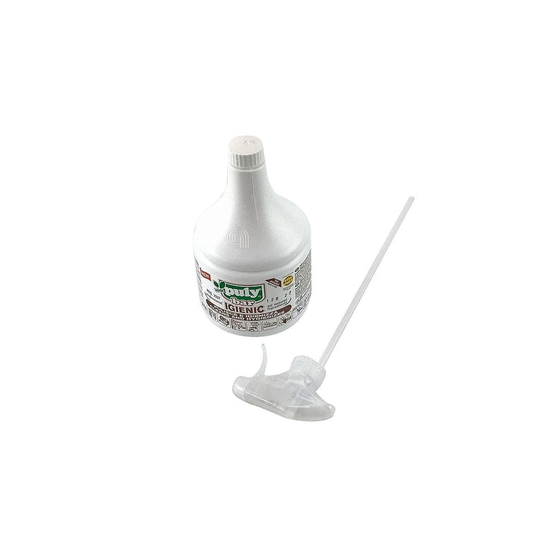 spray hygiénique 1000ml pour nettoyage des surfaces puly caff