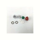 Ensemble de bouton interrupteur rouge et vert pour Kenwood et De Longhi