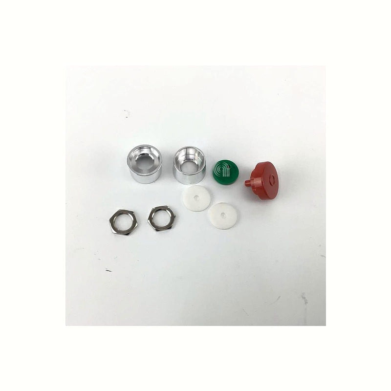 Ensemble de bouton interrupteur rouge et vert pour Kenwood et De Longhi