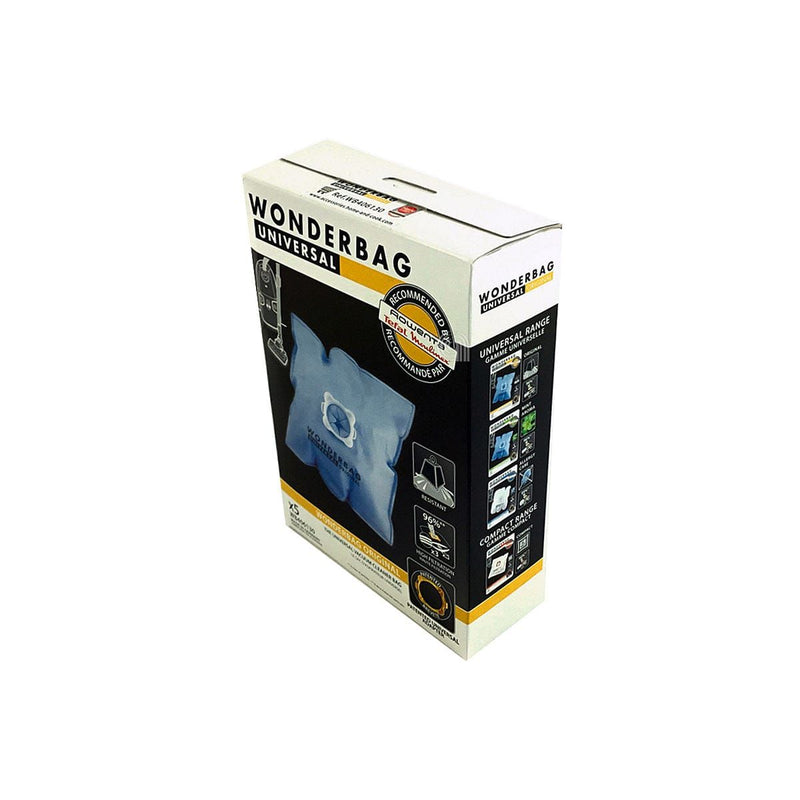 Ensemble de 5 sacs d'origine pour aspirateur Rowenta WB406130