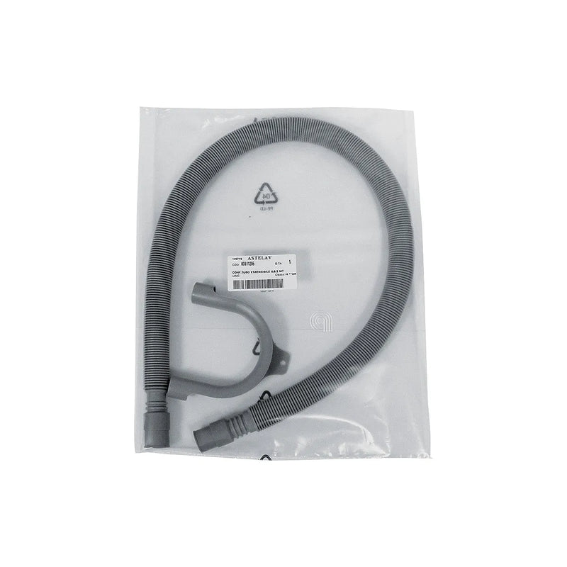 UNIVERSAL - Ensemble Tuyau d'Évacuation Extensible 0,8-3m Lave-linge Lave-vaisselle - AST-00111205