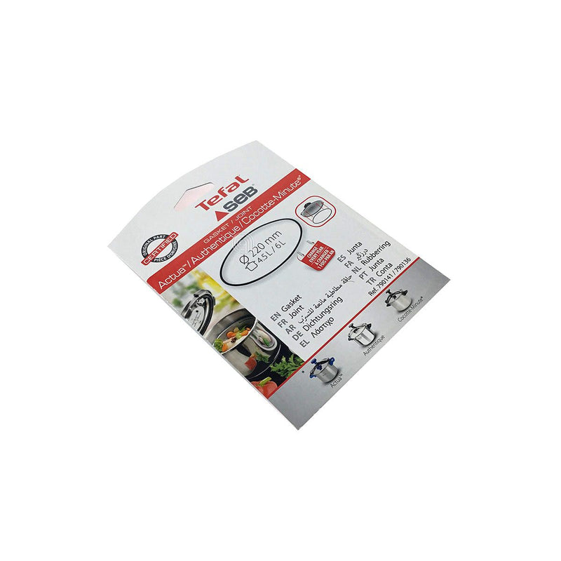 joint en silicone pour autocuiseur Tefal 4,5-6 litres