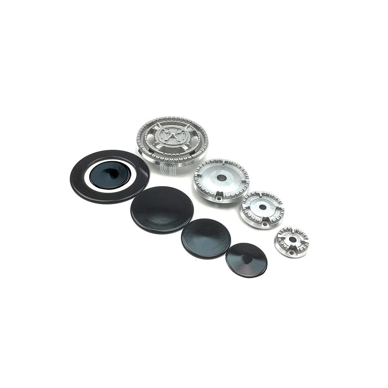 Kit brûleurs et spartifiamma pour Whirlpool Indesit C00091686