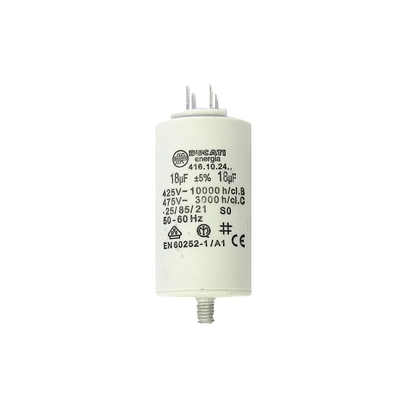 CANDY ELECTROLUX UNIVERSEL - Condensateur de démarrage 18µF pour lave-linge - 49011945