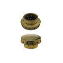 SPARTIFIAMMA AUXILIAIRE EN LAITON PERFORÉ BRILLANT TABLE DE CUISSON IGNIS