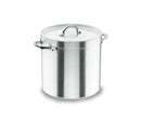 LACOR Olla recta con tapa Chef-Aluminio 20120