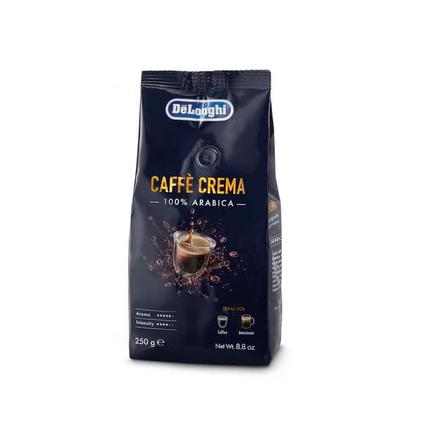 DeLonghi Café en grains Crème, 100% Arabica, 250 gr AS00000173 DLSC602