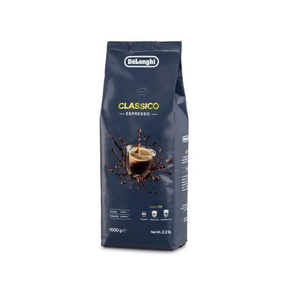 DeLonghi Café en grains Classic, 50% Arabica, 50 % Robusta, 1 Kg AS00000175