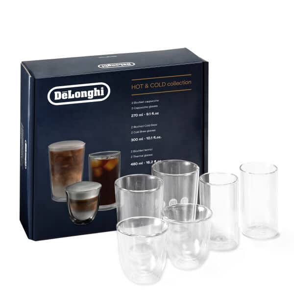 Set de vasos DeLonghi Hot&Cold Collection AS00004620 DLSC326