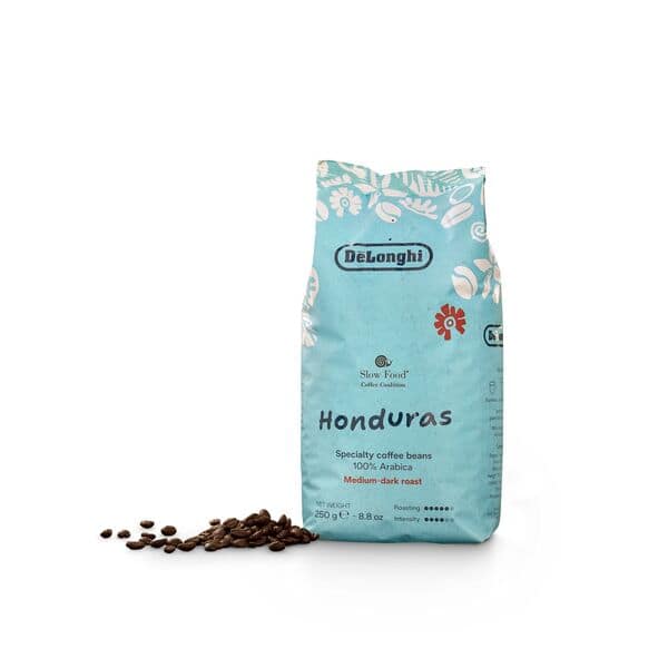 DeLonghi Café en grains de spécialité Honduras, 100% Arabica torréfaction moyenne/foncée, 250 g AS00006166 DLSC620