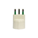 Ensemble de 10 adaptateurs 2P+T 16A prise Schuko 16A Mondo